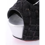 クロスデザインオープントゥパンプス 厚底 | DressShop JEWELS | 詳細画像7 