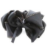 ブラック | シュシュ ボリューム リボン | Jewel vox