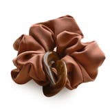 ブラウン | 1月中旬予約商品 シュシュ ヘアゴム | Jewel vox