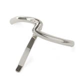 【A】シルバー | ポニーフック ヘアアクセサリー ヘアカフ | Jewel vox