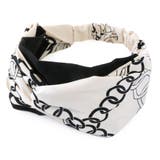 ホワイト | ヘアバンド ヘアアクセサリー 幅広 | Jewel vox