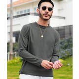 チャコールグレー | ロンT メンズ 長袖Tシャツ ドライポンチプレミアムロンT 吸湿速乾 接触冷感 | JIGGYS SHOP