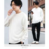 パウダータッチハイゲージニット クルーネック ニット | JIGGYS SHOP | 詳細画像14 
