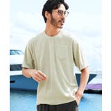 グレージュ | Tシャツ メンズ おしゃれ◆サマーパイルTシャツ◆ひんやり | JIGGYS SHOP