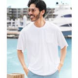 ホワイト | Tシャツ メンズ おしゃれ◆サマーパイルTシャツ◆ひんやり | JIGGYS SHOP