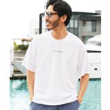 ホワイトロゴ1 | Tシャツ メンズ おしゃれ◆サマーパイルTシャツ◆ひんやり | JIGGYS SHOP