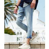 Aブルー(テーパード) | パンツ 7分丈 クロップドパンツ | JIGGYS SHOP