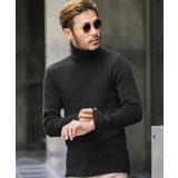 bブラック | ◆コットンリブVネック&タートルニット◆ | JIGGYS SHOP