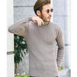 bグレージュ | ◆コットンリブVネック&タートルニット◆ | JIGGYS SHOP