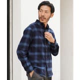 インディゴオンブレー | チェックシャツ メンズ ネルシャツ | JIGGYS SHOP