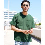 ダークグリーン（クルーネック） | Tシャツ メンズ ポケットtシャツ | JIGGYS SHOP