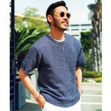 サマーニット メンズ◇フィッシャーマンサマーニット◇春服 春物 サマーニット メンズ◇フィッシャーマンサマーニット◇春服 春物