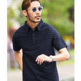 aネイビー(半袖) | ポロシャツ メンズ 半袖 韓国 夏服◆タックボーダーポロシャツ◆ | JIGGYS SHOP