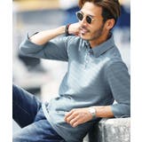 bグレイッシュブルー(五分袖) | ポロシャツ メンズ 半袖 韓国 夏服◆タックボーダーポロシャツ◆ | JIGGYS SHOP