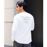 dホワイト | ロンT メンズ 長袖Tシャツ◆ | JIGGYS SHOP