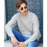 bミックスLグレー | ニット セーター メンズ | JIGGYS SHOP