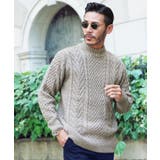 bグレージュ | ニット セーター メンズ | JIGGYS SHOP