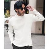cホワイト | ニット セーター メンズ | JIGGYS SHOP
