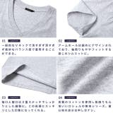 ◆roshell コットンVネック半袖Tシャツ◆Tシャツ 無地 | JIGGYS SHOP | 詳細画像3