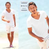 ◆roshell コットンVネック半袖Tシャツ◆Tシャツ 無地 | JIGGYS SHOP | 詳細画像5