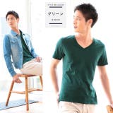 ◆roshell コットンVネック半袖Tシャツ◆Tシャツ 無地 | JIGGYS SHOP | 詳細画像12