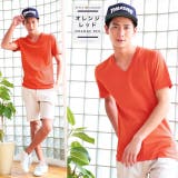 ◆roshell コットンVネック半袖Tシャツ◆Tシャツ 無地 | JIGGYS SHOP | 詳細画像14