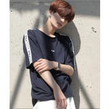 ネイビー | 韓国 Tシャツ メンズ 服◆G.O.C(ジーオーシー)FILA Tシャツ◆ | G.O.C