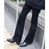 ソリッドブラック | 韓国 デニム メンズ 服◆G.O.C(ジーオーシー)フレアストレッチデニム◆ | G.O.C