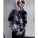 フラワー1 | 半袖 韓国 夏服◆G.O.C(ジーオーシー)オーバーサイズシャツ◆ | G.O.C