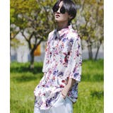 フラワー5 | 半袖 韓国 夏服◆G.O.C(ジーオーシー)オーバーサイズシャツ◆ | G.O.C