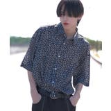 ブラックレオパード | 半袖 韓国 夏服◆G.O.C(ジーオーシー)オーバーサイズシャツ◆ | G.O.C