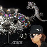 ◆ラインストーンリザードブローチ◆ワルなオトコに相応しい獲物を捕らえたリザードモ… | JIGGYS SHOP | 詳細画像1