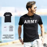 ◆ARMYプリントクルーネックTシャツ◆ | JIGGYS SHOP | 詳細画像1 