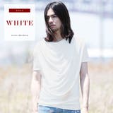 ホワイト | ◆SEANA(シーナ)日本製ドレープ半袖Tシャツ◆ | JIGGYS SHOP
