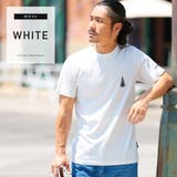 ホワイト | ◆デニムパッチクルーネック刺繍Tシャツ◆ | JIGGYS SHOP