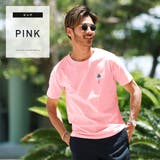 ピンク | ◆ヤシ刺繍Tシャツ◆ | JIGGYS SHOP