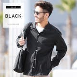 ブラック | 定番◆オープンカラーシャツ◆ | JIGGYS SHOP