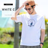 ホワイトC | 定番◆フロッキーミックスパターンTシャツ◆ | JIGGYS SHOP