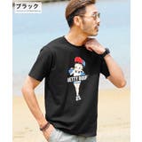 ブラック | Tシャツ メンズ 夏服◆天竺スケーターBETTY半袖Tシャツ◆ | JIGGYS SHOP