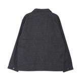 定番◆ウールライク千鳥柄ワークシャツジャケット◆テーラードジャケット メンズ | JIGGYS SHOP | 詳細画像4