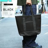ブラック | ◆POLYESTER TOTE BAG◆ | JIGGYS SHOP