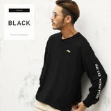 ブラック | ◆FILA(フィラ)FILA スリープロゴロンT◆ | JIGGYS SHOP