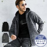 ◆ジャガードZIPパーカー◆パーカー メンズ パーカ | JIGGYS SHOP | 詳細画像1