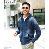 インディゴ | ◆US.POLO ASSN.別注カットデニムパーカー◆ | JIGGYS SHOP