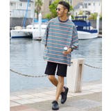 Tシャツ メンズ 夏服 韓国◆ミニ裏毛プリントボーダーTシャツ◆ | JIGGYS SHOP | 詳細画像11