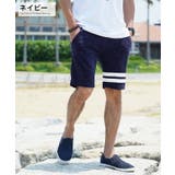 ネイビー | ショートパンツ メンズ 夏服 韓国◆パイルラインショーツ◆ | JIGGYS SHOP