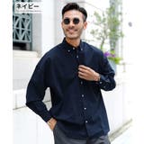 ネイビー | ◆オックスフォード 長袖 シャツ オーバーサイズ ビッグシャツ◆ | JIGGYS SHOP