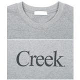 ◇CreekプリントロゴTシャツ◇[品番：JG000013458]｜JIGGYS SHOP