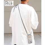 グレー×ブラック | ◆組み紐スマホショルダー◆ | JIGGYS SHOP