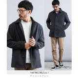 チャコールグレー | ◆JIGGYS SHOPテックメルトンシングルＰコート◆メンズコート | JIGGYS SHOP